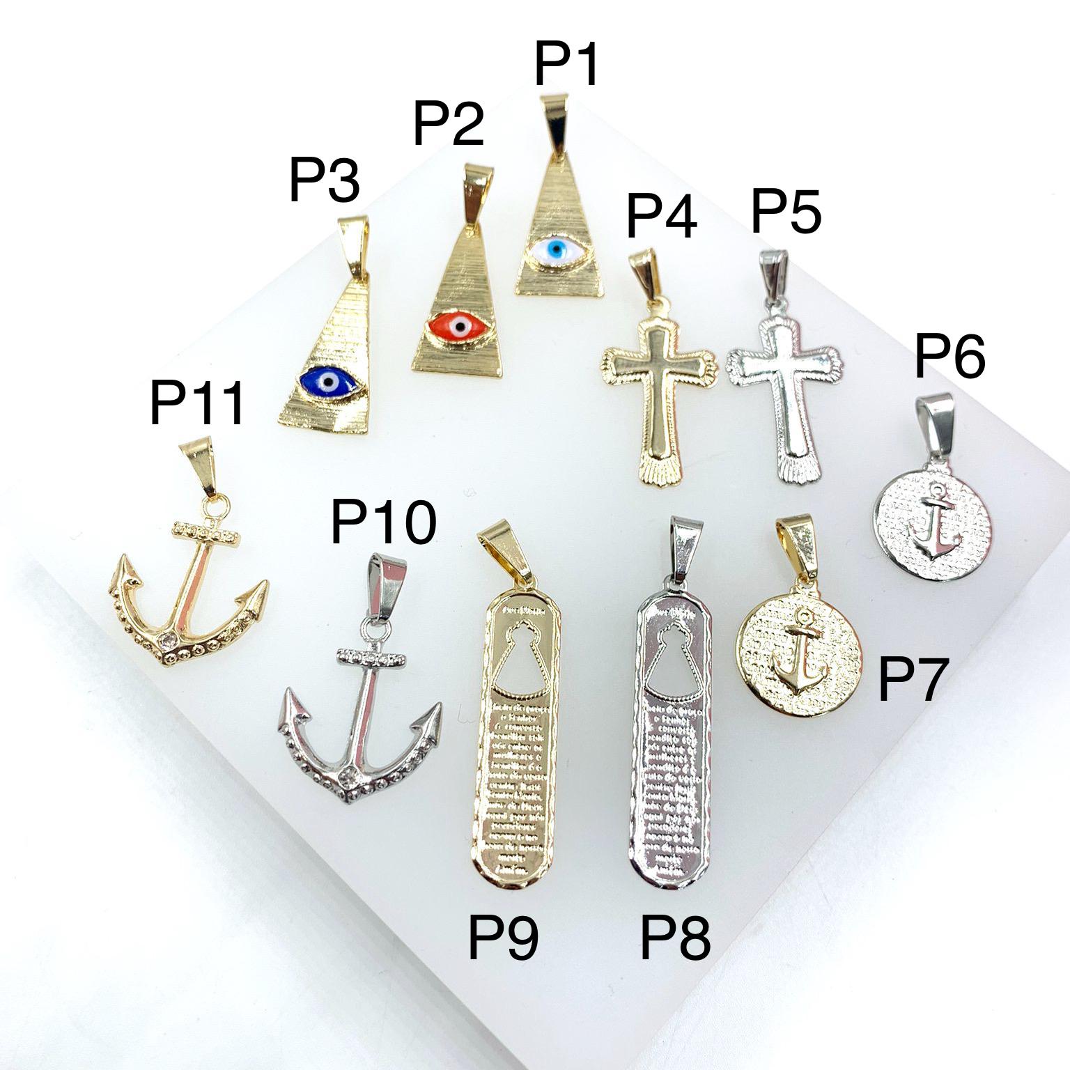 Assorted 18k gold plated charms – Curiosities Accessories